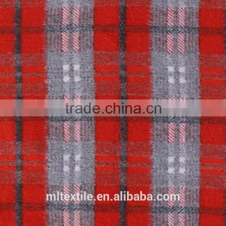 50%wool 50% fiber fabric textile wool coat fabric