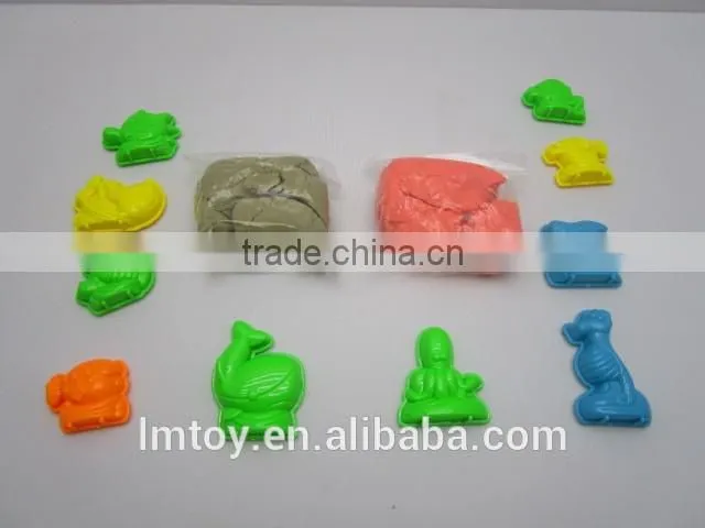 Great Funny Halobios Sand play Toys For Kids (3D effect sand &10 mold toys)