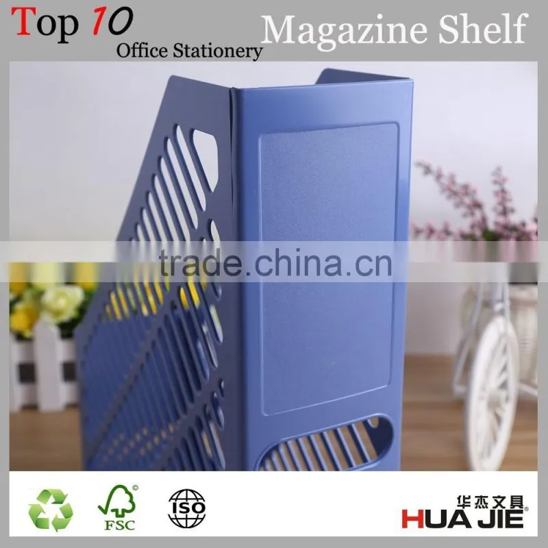Custom Office furniture PP Desktop folder magazine rack magazine organizer