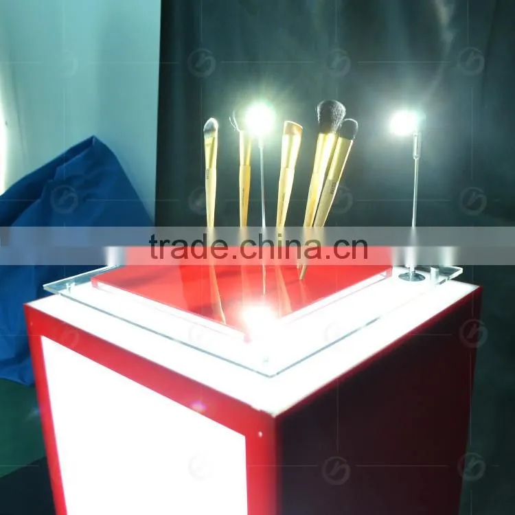 cosmetic display for eye shadow, exhibition show table, display for tights