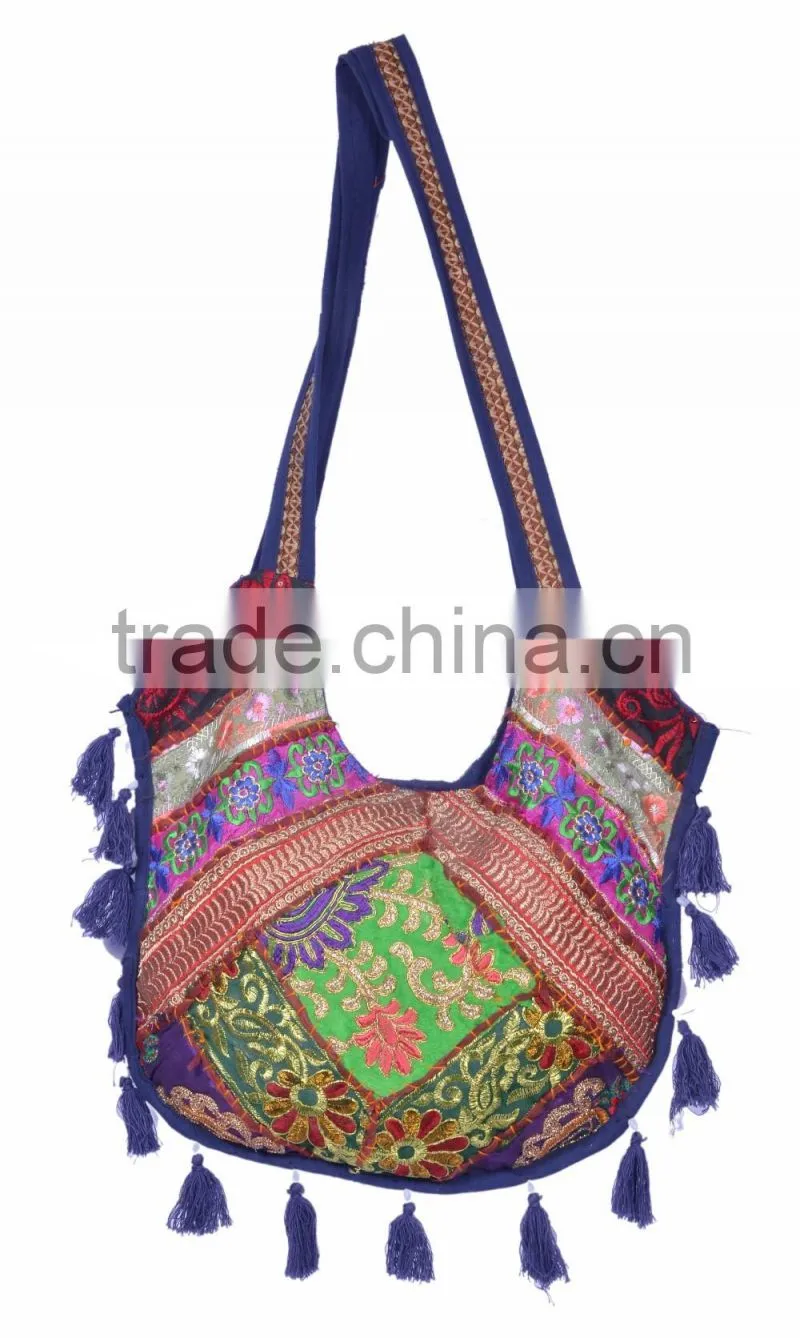 Sitara less Embroidered Vintage Shoulder bag