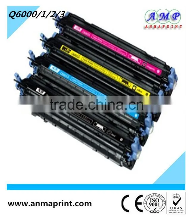 Professional wholesale Toner Printer Cartridge Supplier Q6000/1/2/3 Laser Printer Cartridge for HP Printers bulk buy from china