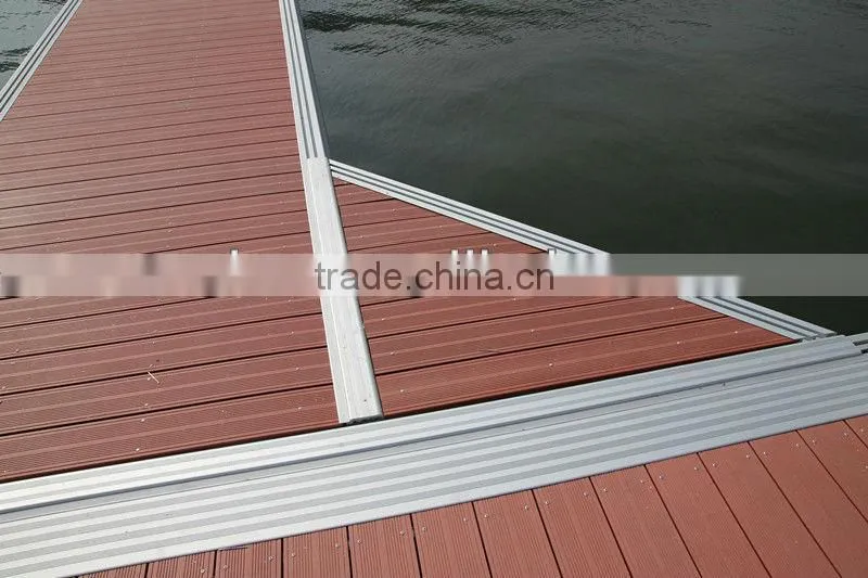 Dock WPC decking with high quality in guangzhou