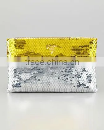 V2901-2014 Newest European designer clutch handbag shiny evening bag fashion