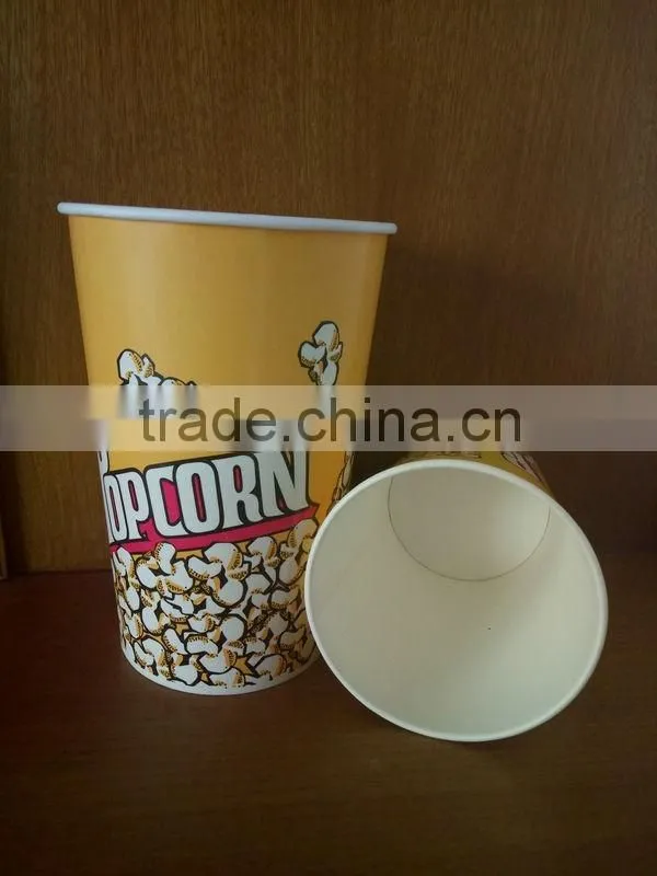 disposal recycled cheap customized paper cups for popcorn