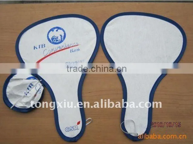 promotion foldable frisbee fan