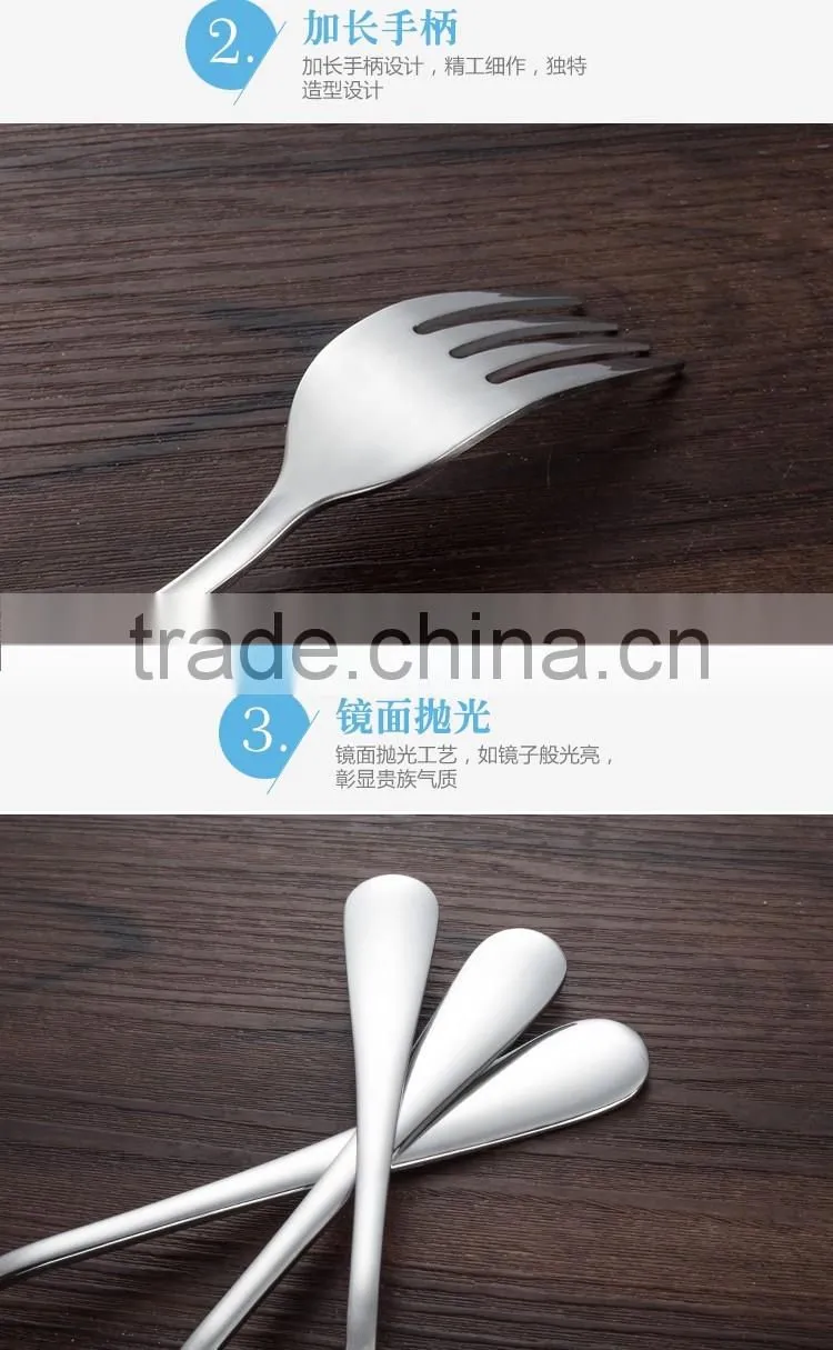 Attractive junzhan stainless steel fruit fork