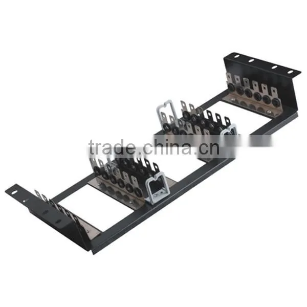 19 inch 150 Pairs Stainless Steel Krone Back Mount Frame For Cabinet