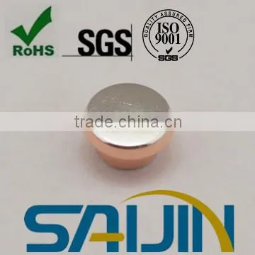 Steel round head plating silver contact rivet for switches and timers