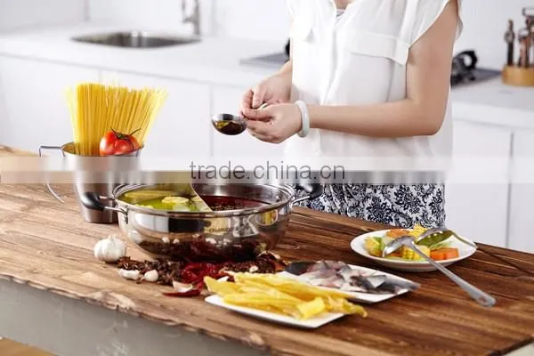 2015 Charms food warmer hot stainless steel pot& High Quality Charms buffet chafing dish& non-stick induction cookware cooker