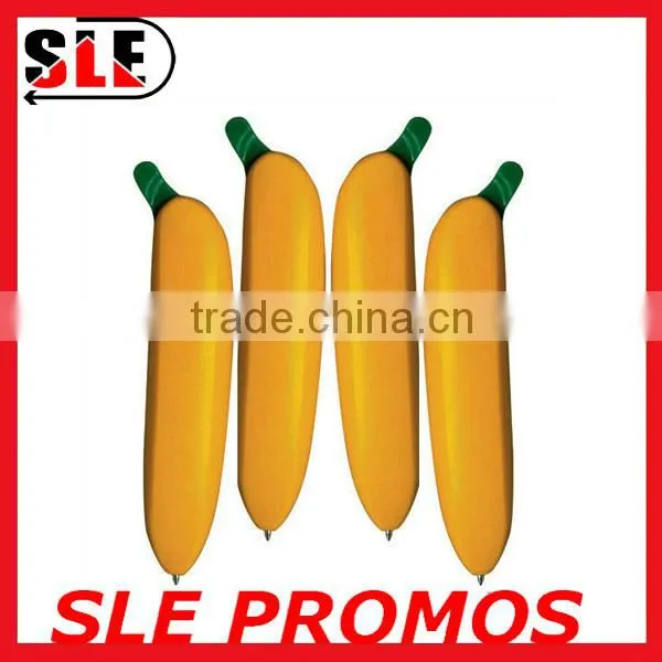 Plastic colorful artificial key shaped ballpoint pen