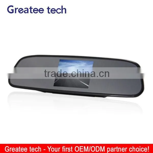 3.5 inch car rear view mirror monitor for reverse camera system