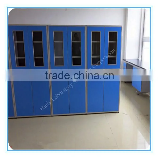2015 hot selling glass hinged door pharmacy storage cabinet