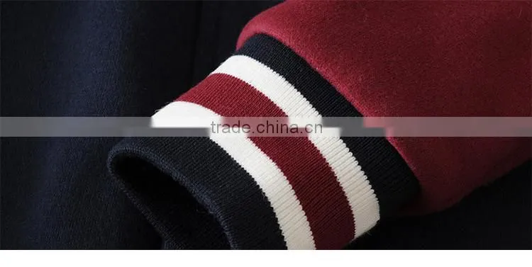 Custom fashion new lovers baseball uniform coat for couple hoodies