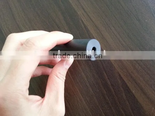 Precision CNC machining black plastic short bar plastic seals parts