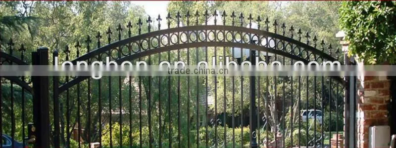 2015 Top-selling steel decorative wire garden fence