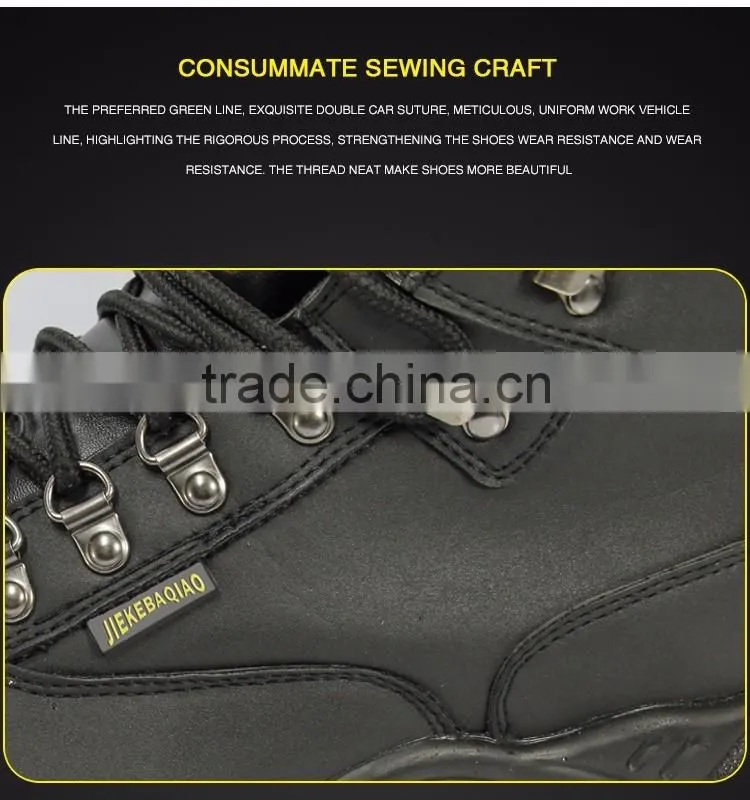 Leather shoes,woodland safety shoes,industrial safety