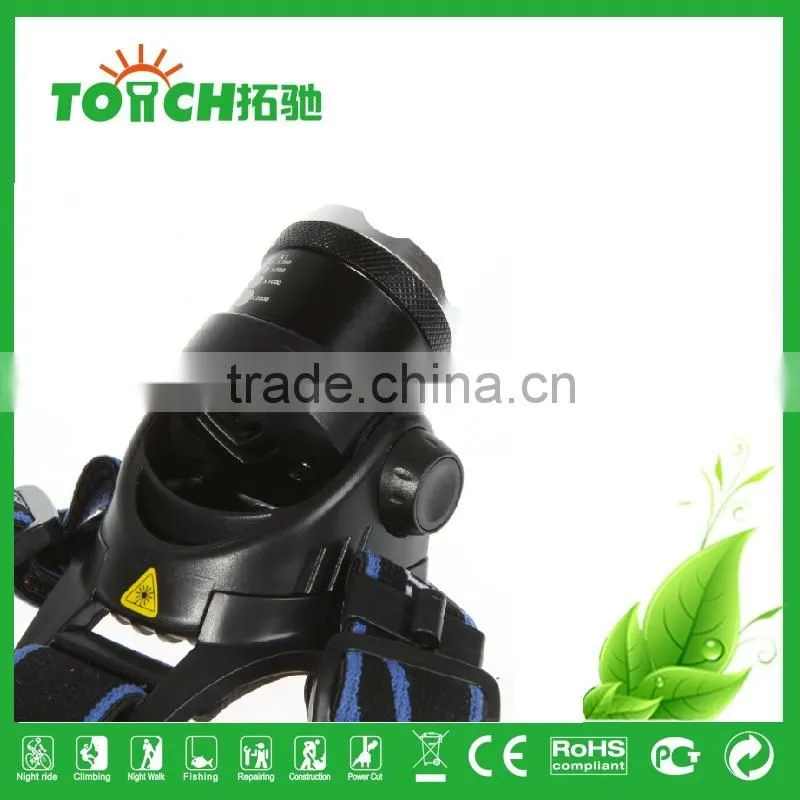 2000LM CRE E XM-L XML T6 LED Working Headlamp Headlight Zoomable Adjustable for Camping