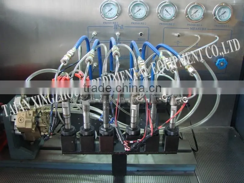 diesel common rail injector and pump test bench 6 cylinders EUI EUP test stand CR-XZ816