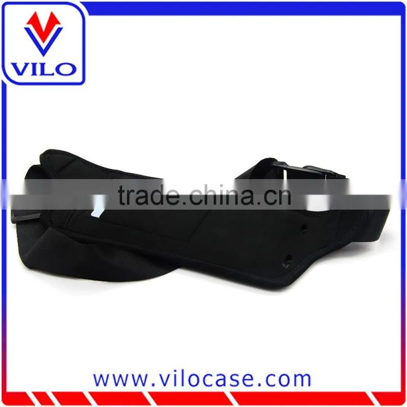 one pocket lycra running belt with PVC window