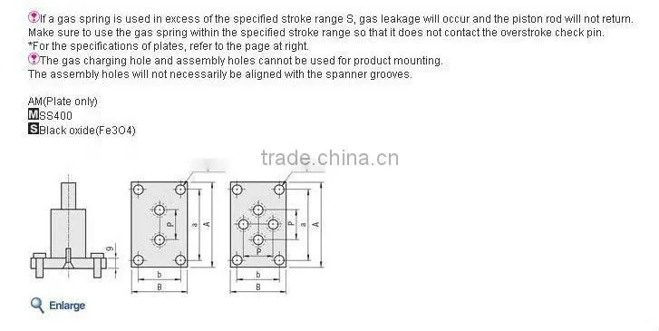 Hot sale Gas spring