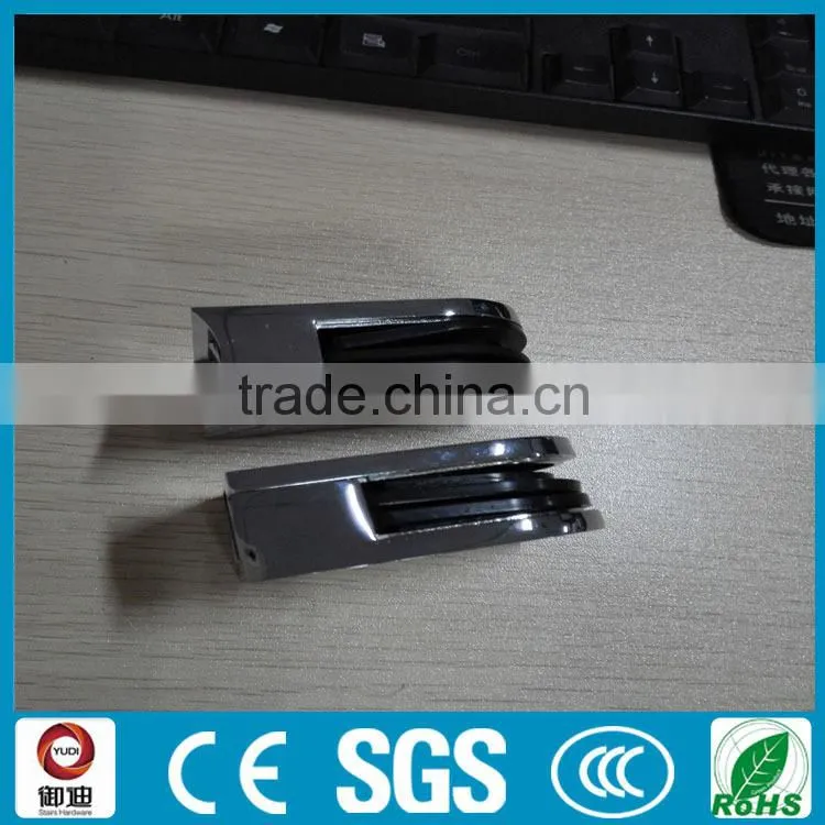 Zinc alloy glass clamp designs