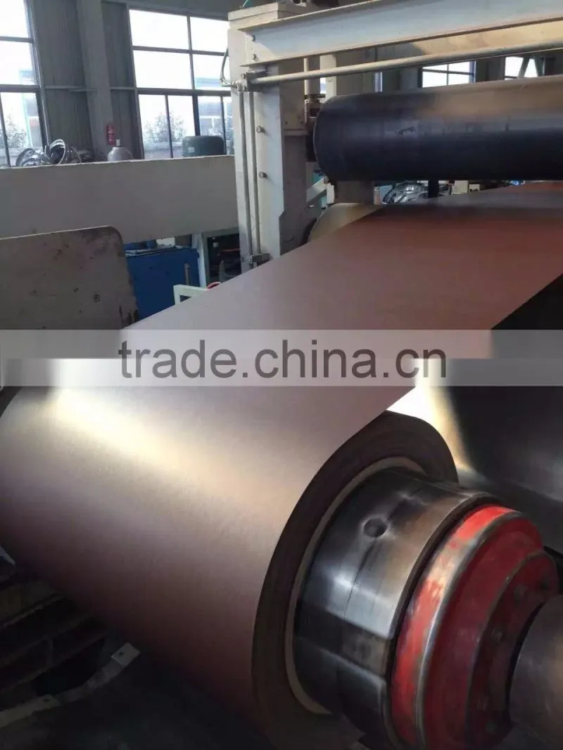 matt/wrinkle ppgi steel sheetsfor movable house, ceiling, partition, road fence