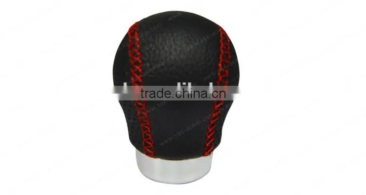 Universal Car Manual Auto Manual Leather Gear Knob