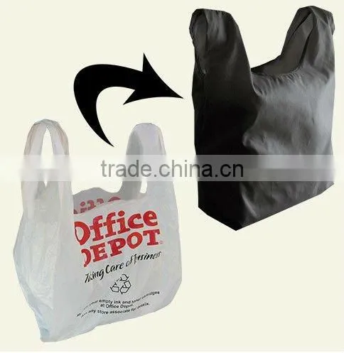 super marketing vest canvas shopping bag