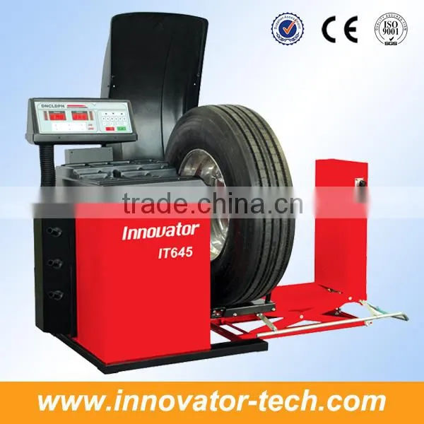 Automatic wheel balancer prices for truck wheel balancing CE approve model IT645