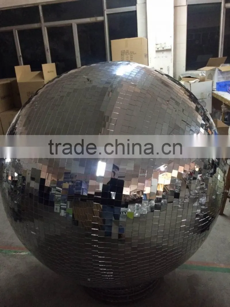 professional night club rotating disco mirror ball 48inch 120cm large mirror ball