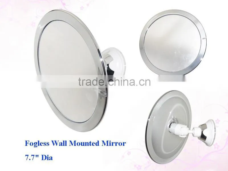 mirror wall mounted transparent bathroom makeup mirror