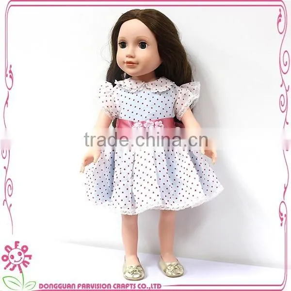 Wholesale 18 Inch Plastic Girl Toys Fashion Doll