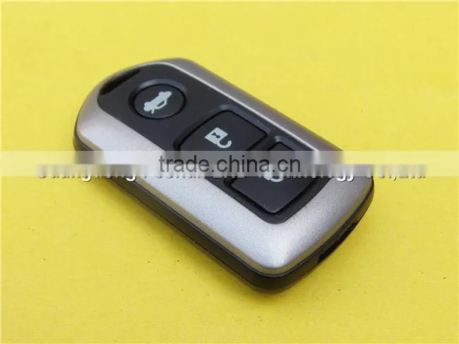 Toyota Yaris 3 buttons remote key shell key fob