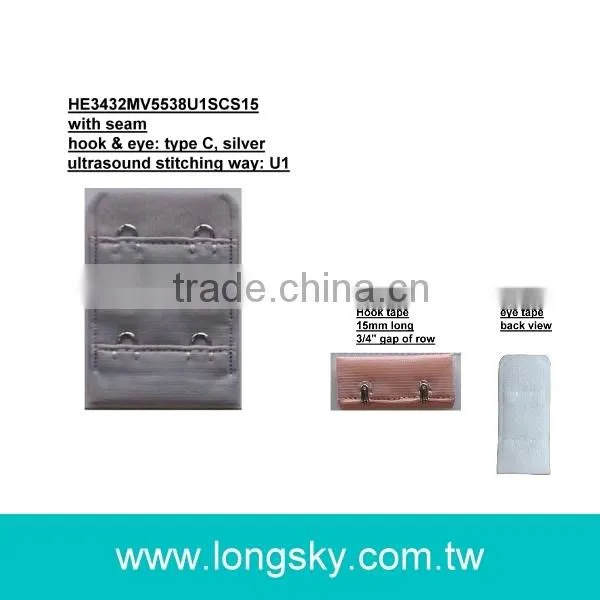 (HE1232) bra underwear hook & eye tape