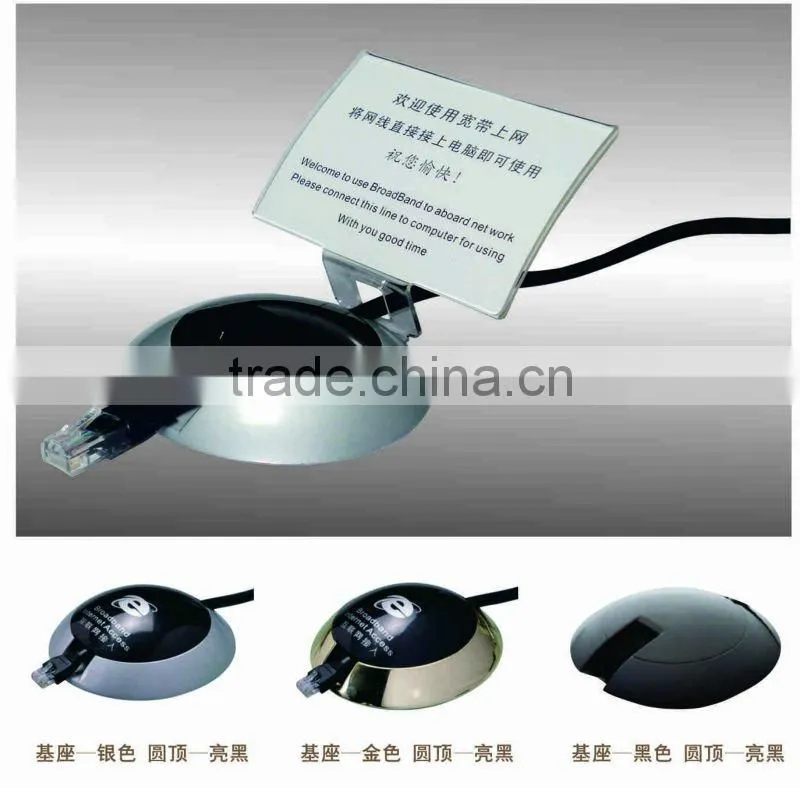 hotel supplies Desktop internet cable holder adhesive wire holders