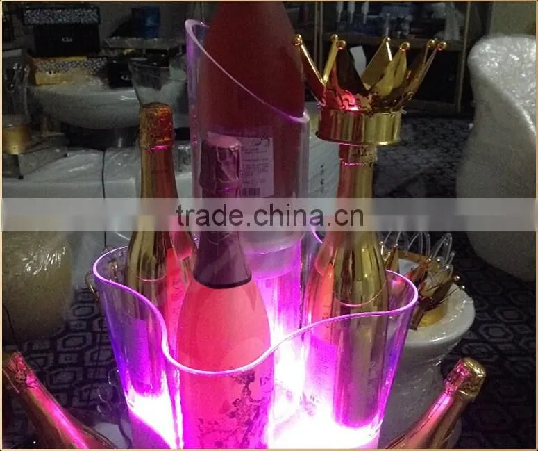 Nightclub 3 levels luxury remove control LED illuminate ice bucket