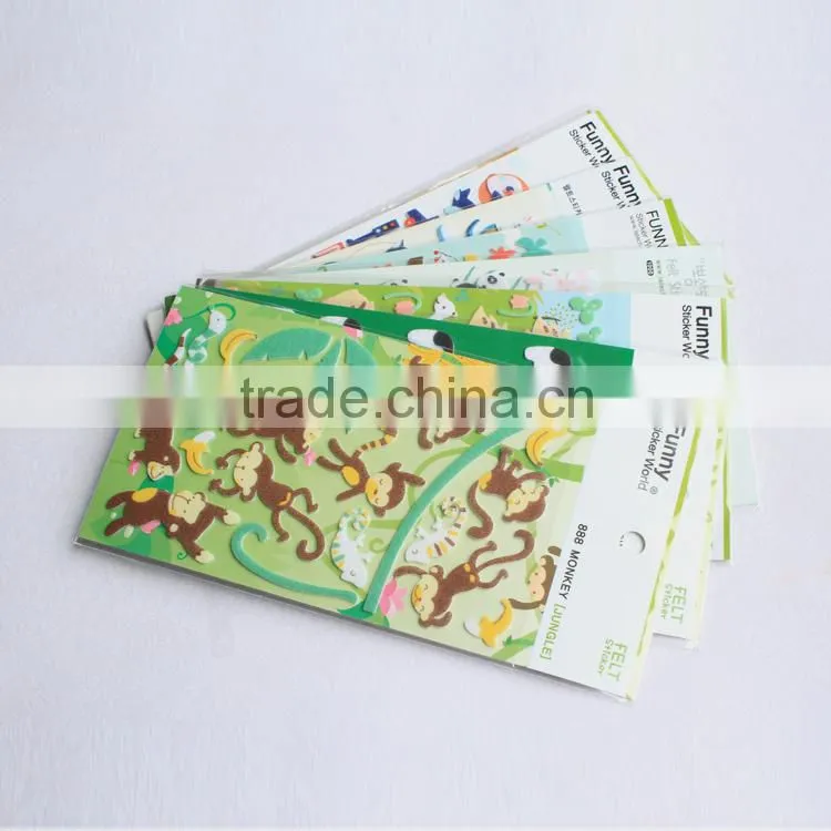 2015 latest Adhesive pvc tape sticker/safe& non-toxic cheapest tape sticker