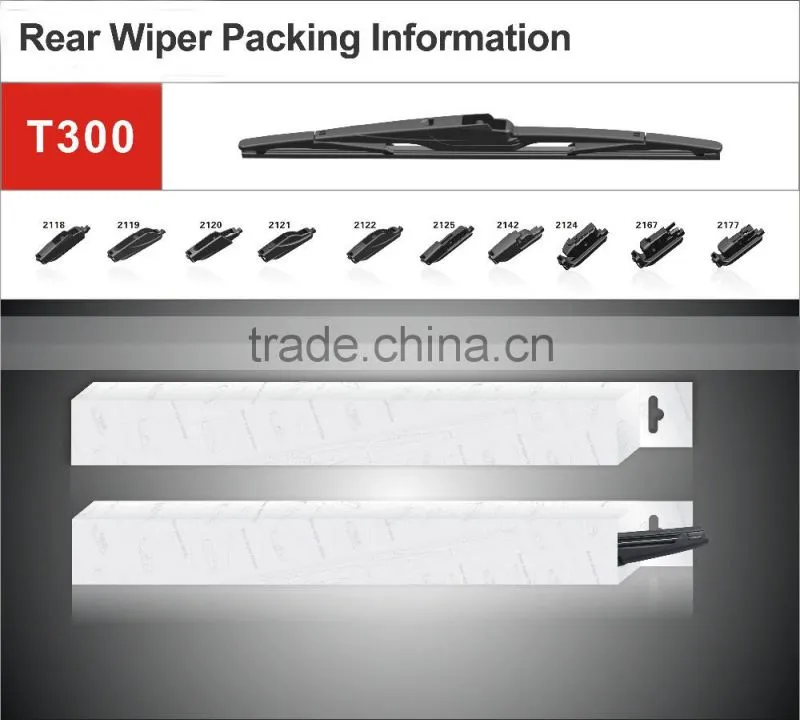 T300 Multifit Adapters Rear Wiper Blade