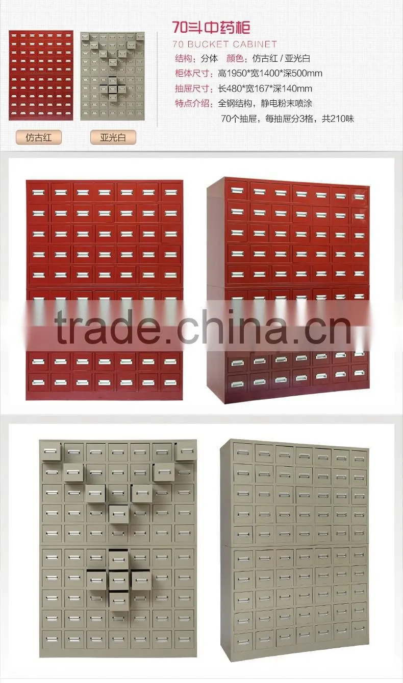 Made in china Hospital antique chinese medicine cabinet
