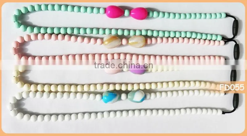 Latest Design Beads Necklace With Miracle Beads