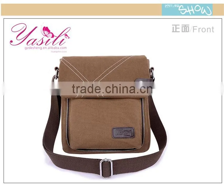 cool canvas men messenger bags, canvas shoulder bag popular design color