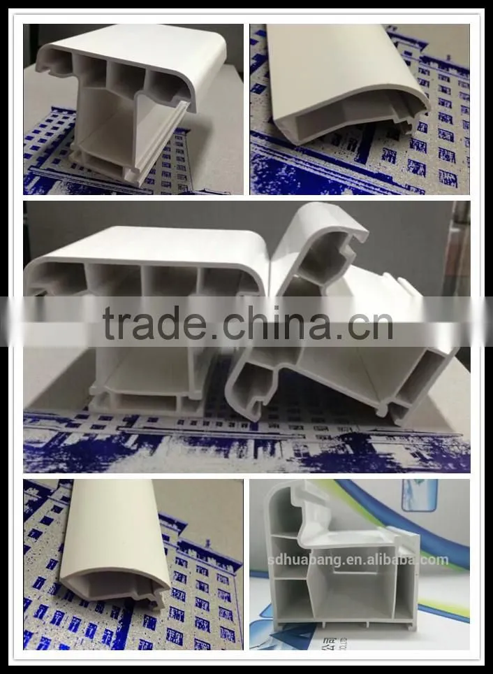 manufacturers in china upvc profile 62 casement series