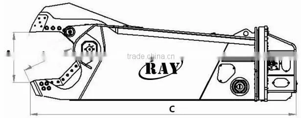 metal cutting shears/hydraulic metal shear/hydraulic metal cutting shear