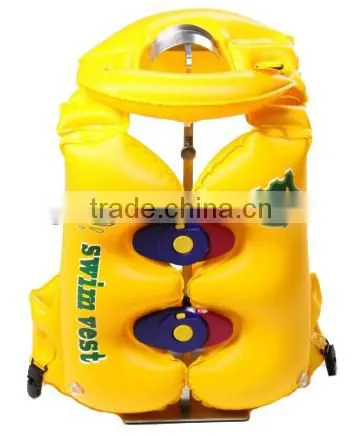 Children Float Swimming Aid Inflatable Life Vest