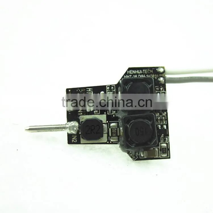 Pass EMC 12v dc Input 7w Dimming Constant Current LED Driver for MR16