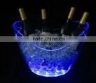 Custom Clear Illuminated Plastic Ice Buckets Wholesale