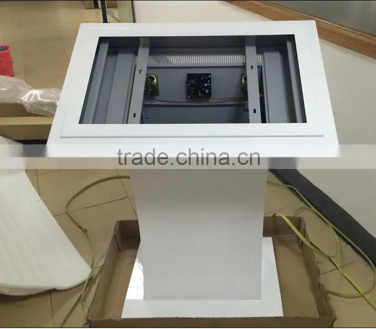 32'' Display Mall Kiosk With Pc, Floor Stand Mall Advertising Kiosk