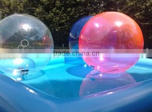 water walking balls pool, inflatable water pool for bumper boat,inflatable hamster ball pool
