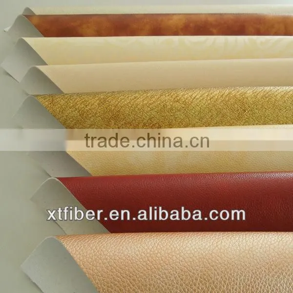 Twotone pu microfiber leather for sofa